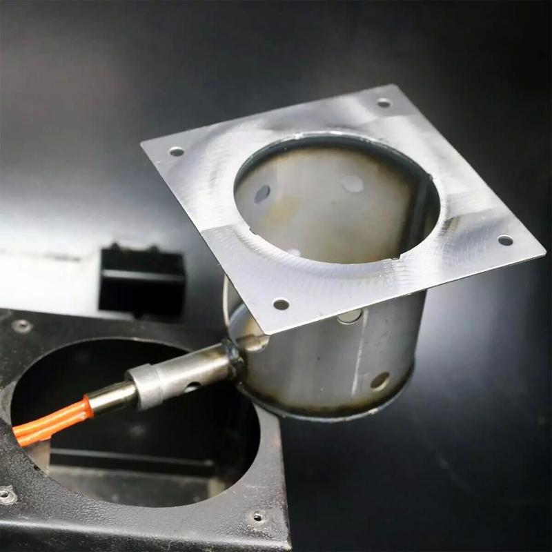 Stainless Steel Fire Burn Pot Replacement Parts with Screws for Pellet Grill Burner Motor Smoker Grill Accessories supplies