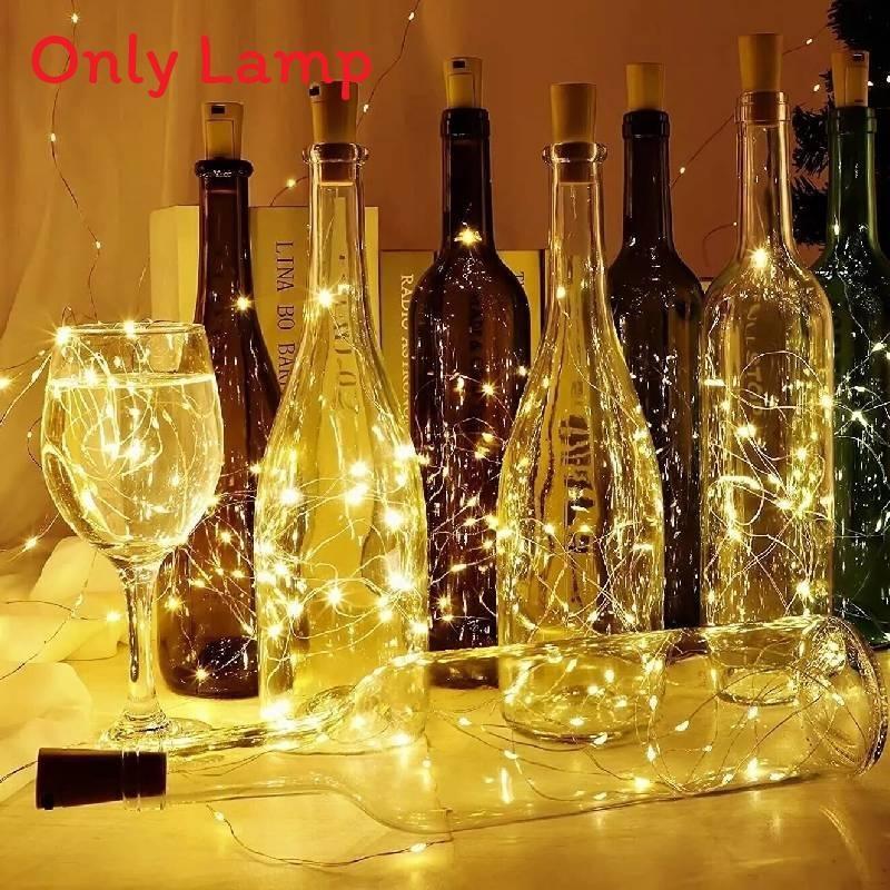 Bottle Lights Led Corks 20 Leds 2 M Lights Diy Party Decoration Solar Energy