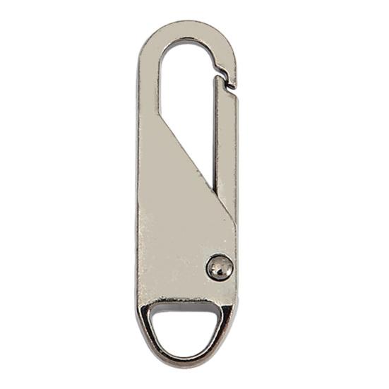 Detachable Zipper Pull Replacement Zipper Pull Tab Quick Attach Remove Zipper Pull for Backpacks Jackets Boots Luggage Clothing Purse