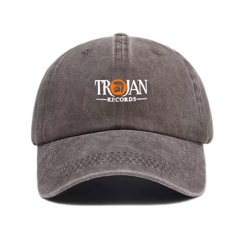 Washed Cotton Baseball Cap Distresseded Vintage Style Adjustable Snapback Hat For Men And Women Casual Street Stylewear Cap Trojan Warrior Vintage