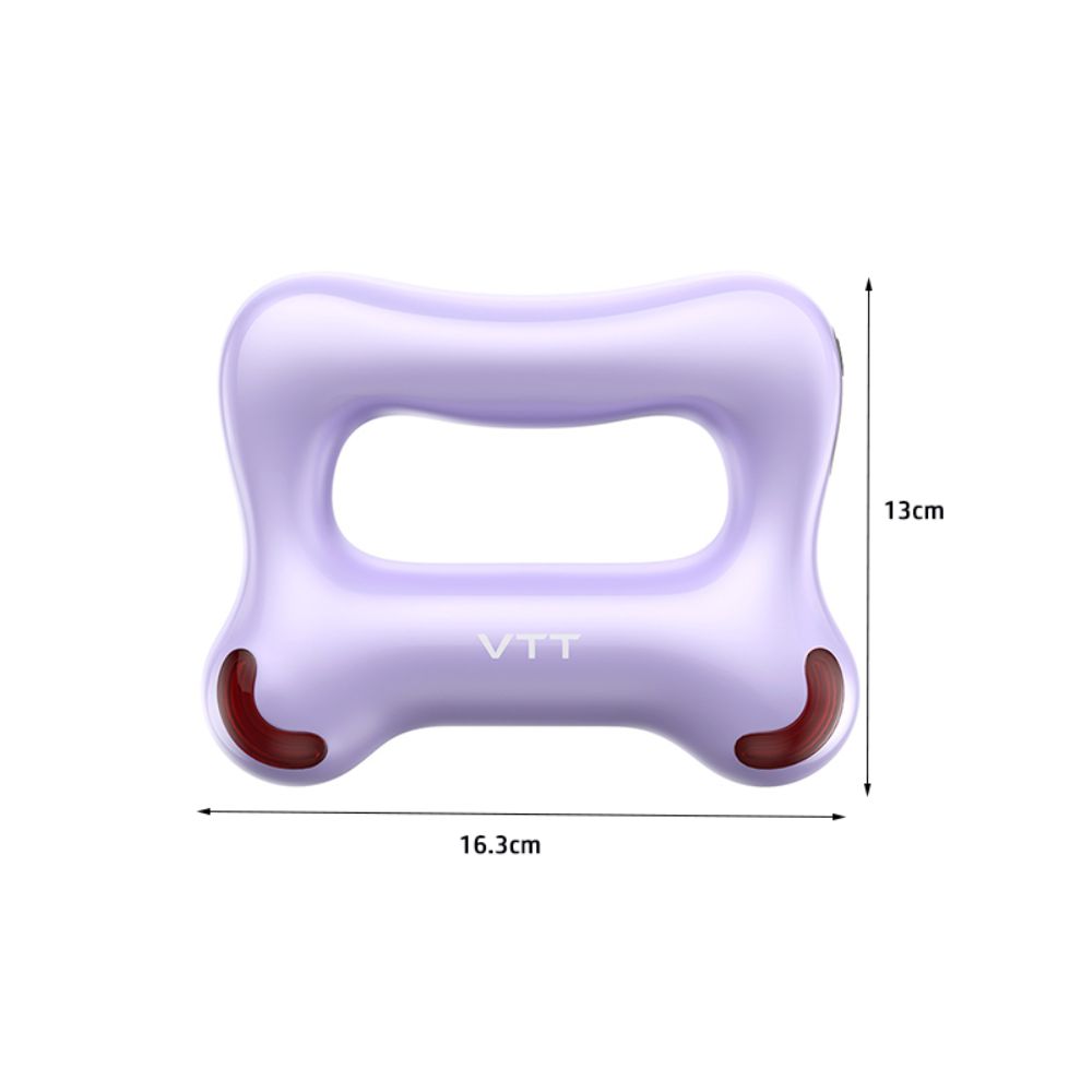 New Hot Compress Electric Fascia Ring Muscle Relaxation With Belt Waist Massager USB Charging Fascia Massager Fat Rejection