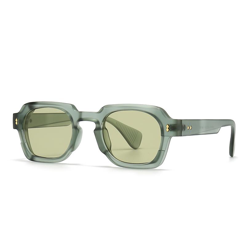 Cross-Border European and American Narrow Frame Export Sunglasses Trendyy Retro Sunglasses 6056
