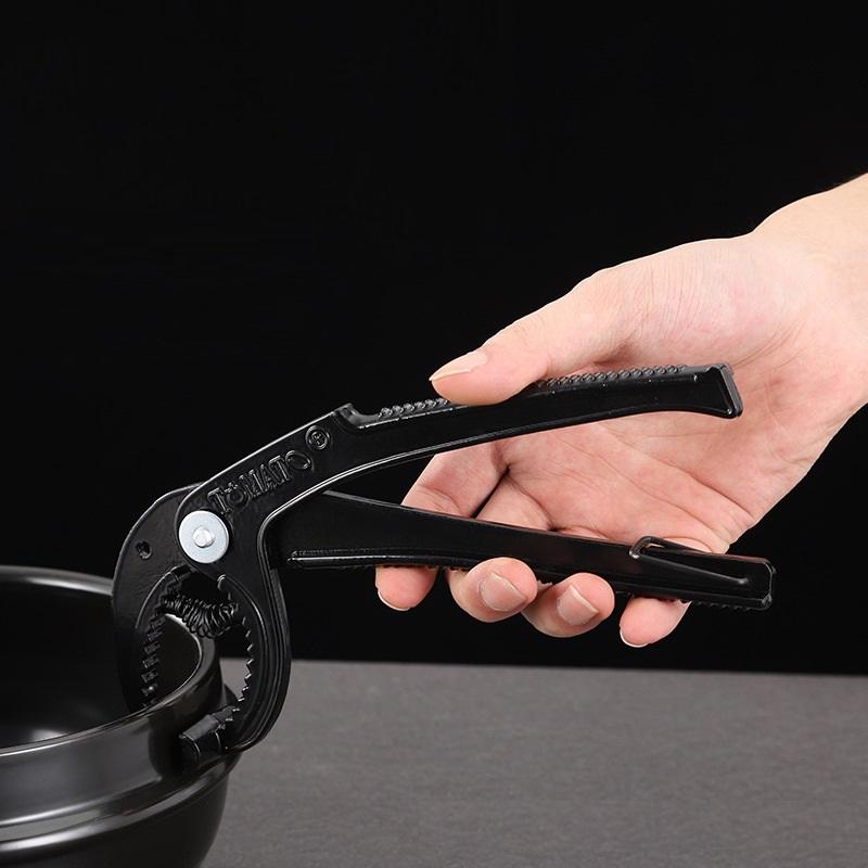 Stone Pot Gripper Clips Anti Scalding Bowl Holder  Plate Tongs For Air Fryer Grill Casserole Kitchen Utensils Tool