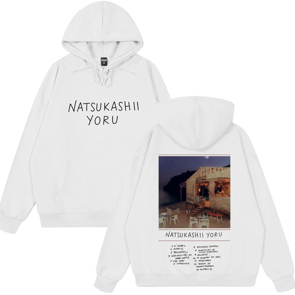 New Style Hoodies Rapper SAIKO Natsukashii Yoru Album 2025 Merc Women Couple Winter Hoodie Harajuku Sweatshirt Men Hip Hop Tops