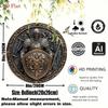 Medieval Knight Shield Aluminum Wall Art 8x8 Inch Vintage Armor Plaque