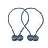 Magnetic Headphone Style Curtain Tiebacks - No-Punch Modern Minimalist Design