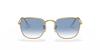 Sunglasses 0RB3857 FRANK 91963F CLEAR GRADIENT BLUE 48 Ray-Ban