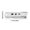 Stainless Steel Multi-Function Tools Mini Size Bottle Opener Portable Repair Tools Combination Tool Nail File