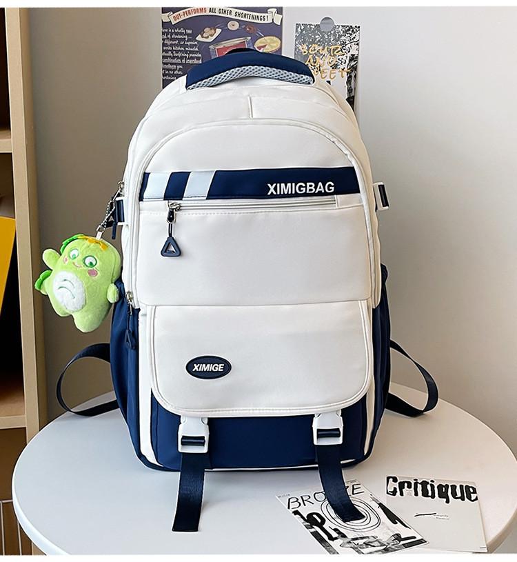

Comfortable And Roomy Casual Backpack For School And Leisure Activities Available In Brown And Blue синий