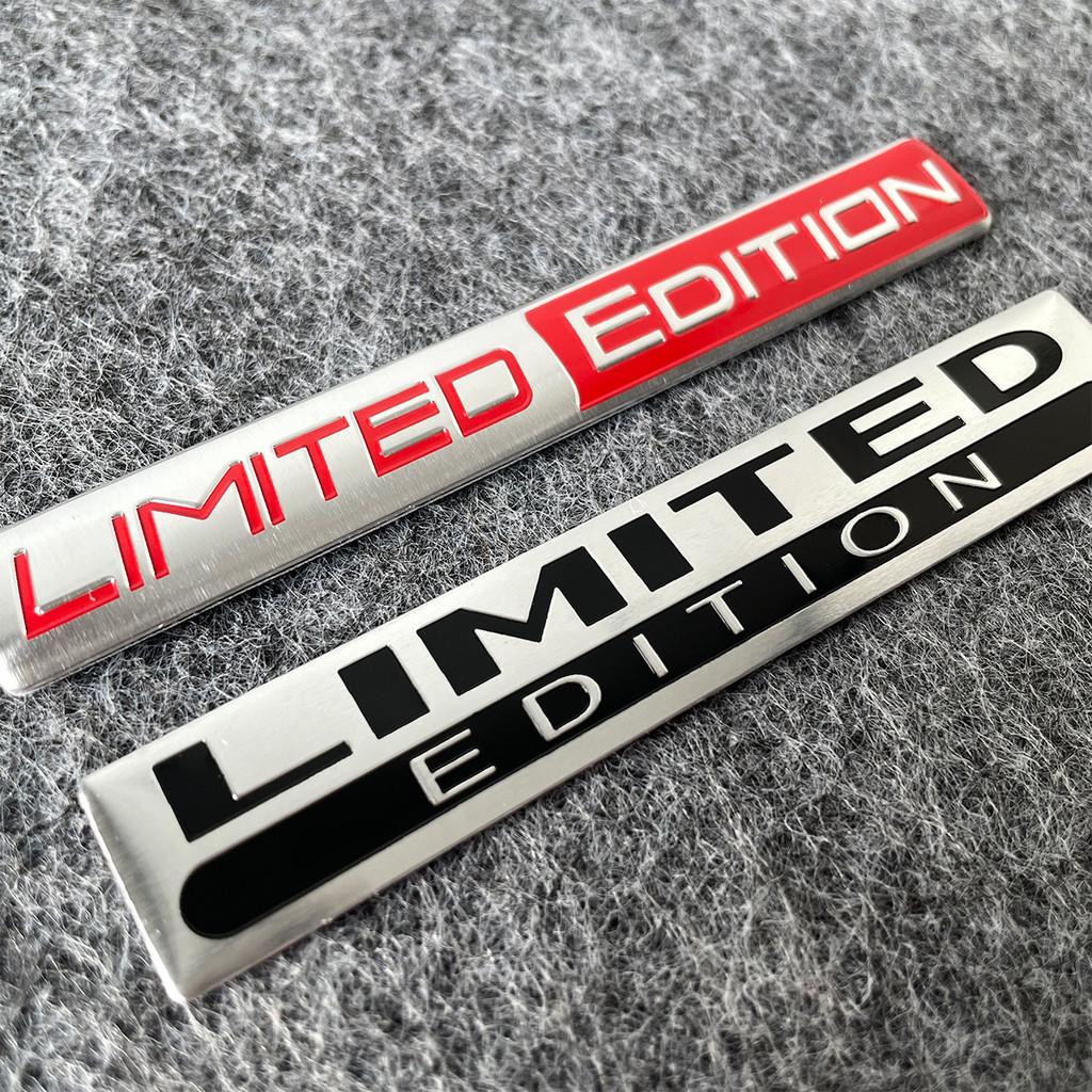 1pcs New LIMITED EDITION Emblem  Car Sticker 3D Aluminium Alloy Material Decorative  Auto Door Side Rear Bumper Sticker