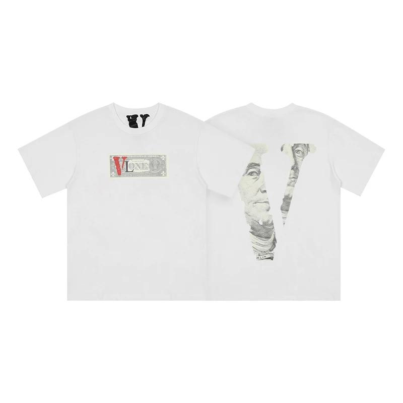2025 Top 100% Cotton Fashion Trendy Printed Pattern T-shirt for Men and Women, High Quality Casual Large Size Widening