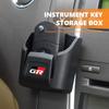 Car Center Console Organizer Adhesive Dashboard Key GSDE4 Remote Control Storage Holder For Toyota Camry Highlander C-HR Hilux Vios