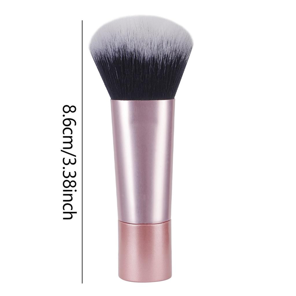 Single Mini RT Blush Makeup Brush Loose Powder Brush Soft Bristles Setting Evenly Suitable for Beginners