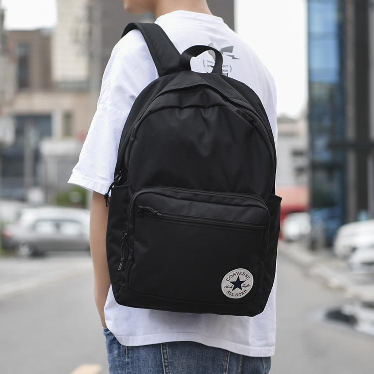 New Converse GO 2 Polyester Backpack Regular Unisex Black 10020533-A01