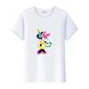 Fashion Summer Blouses T-shirt White 2000s Tees Cartoon Minnie Tshirt Mickey Mouse Tops Graphic Clothes Unisex