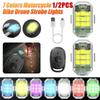 1pc Wireless Remote Control LED Strobe Light for Motorcycle Car Bike Scooter Flash Indicator Waterproof