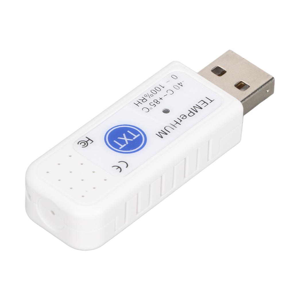 USB Computer Thermo Hygrometer Multifunction PC Data Logger Alarm Ambient Temperature Humidity Monitor