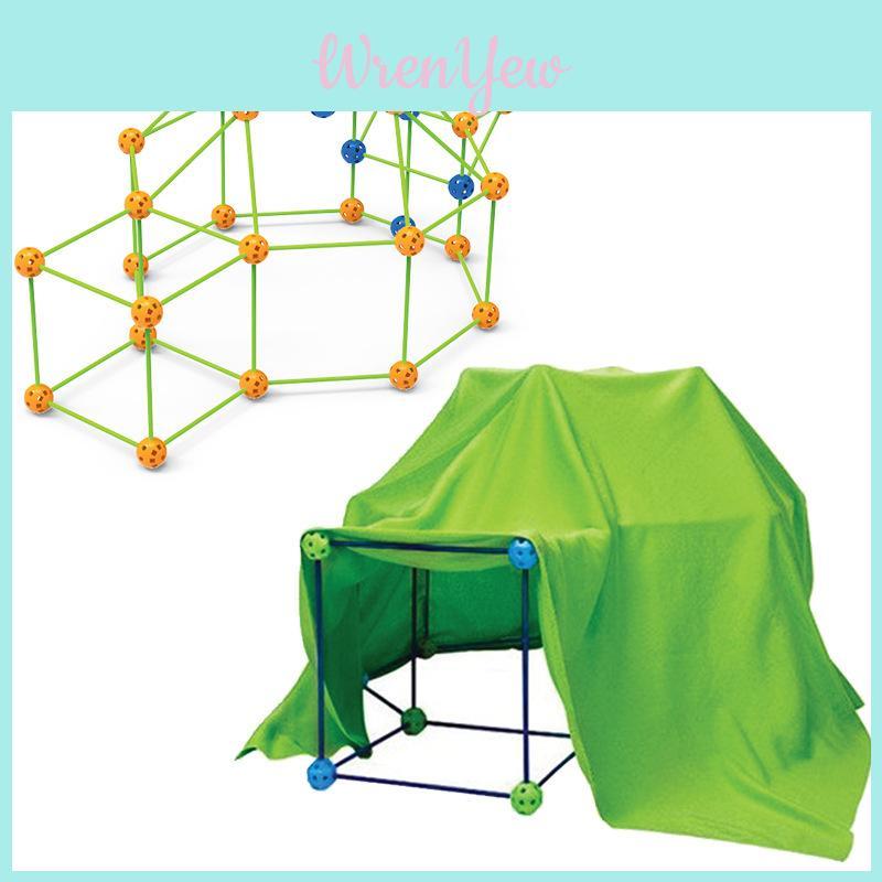 Indoor Childrens Assembly Kit With Balls And Sticks For Creative Play