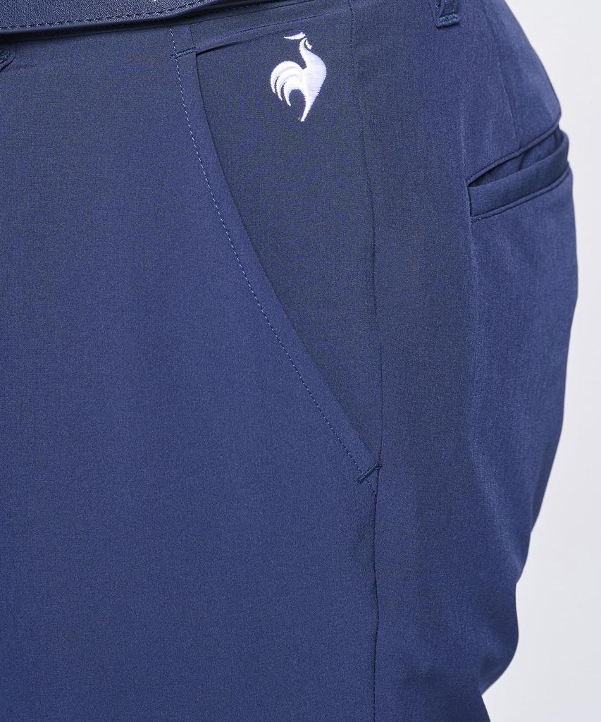 Coq Sportif Golf Pants Slacks Stretch Plain Business Golf LG5SLP00M NV00 [Le Golf] 2-Way Men's (Navy)
