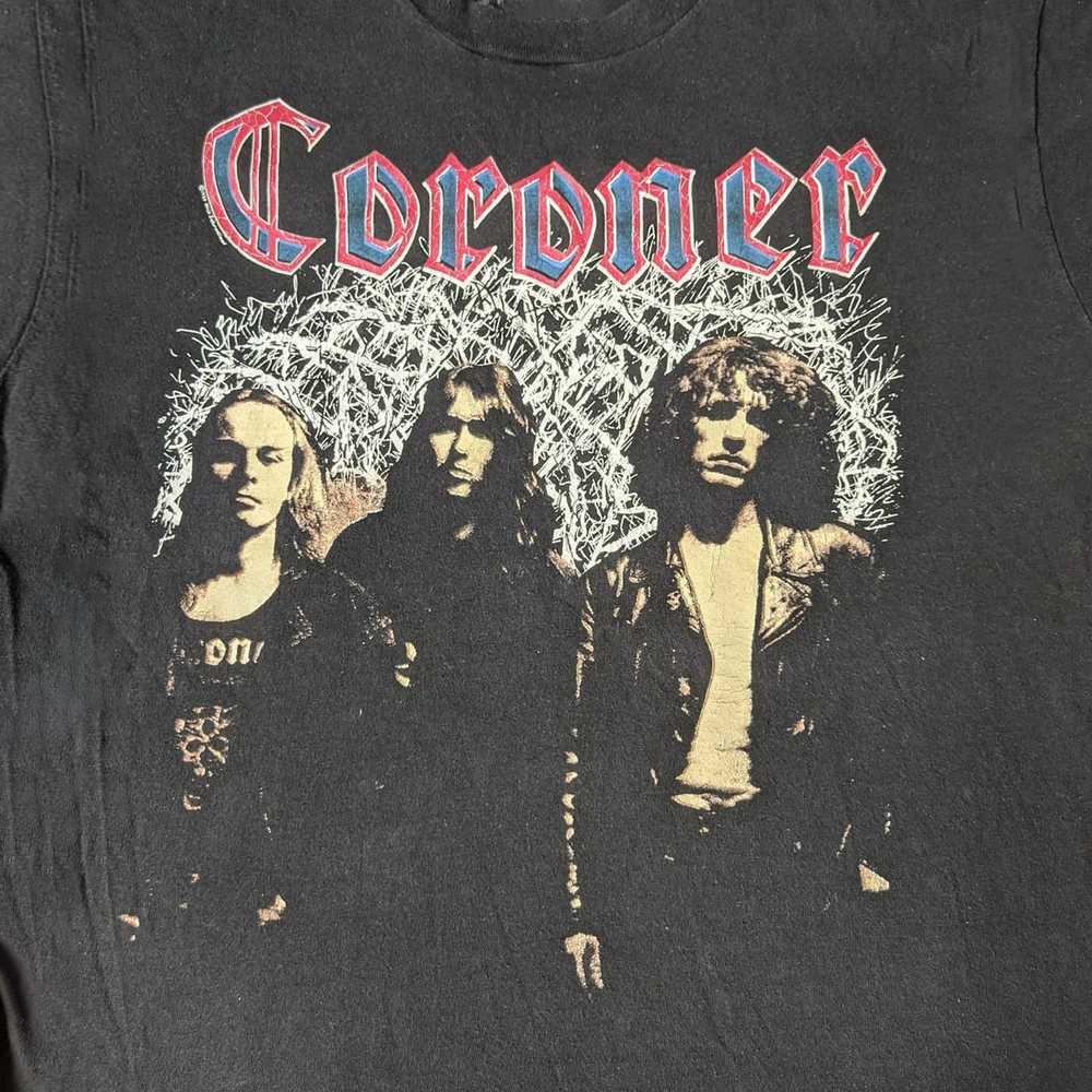 

Coroner Band Больше никаких Цветных Альбомов Унисекс Футболка Хлопок Взрослая Рубашка S-5XL UU880 Унисекс Футболка M