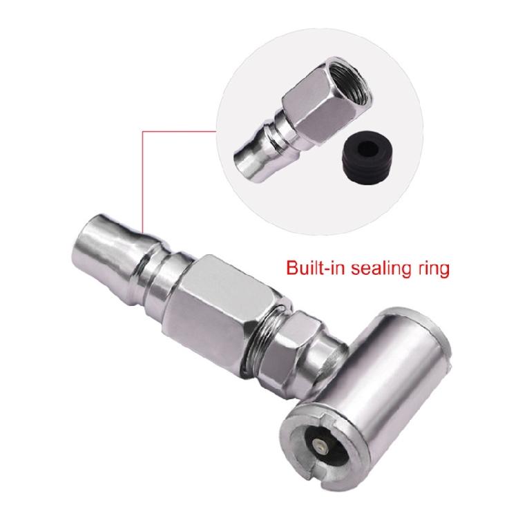 Car Pump Auto Repair Tool Valves Clip Air Pumps Chuck Clip Car Truck Tyre Tire Inflator Valves Connector