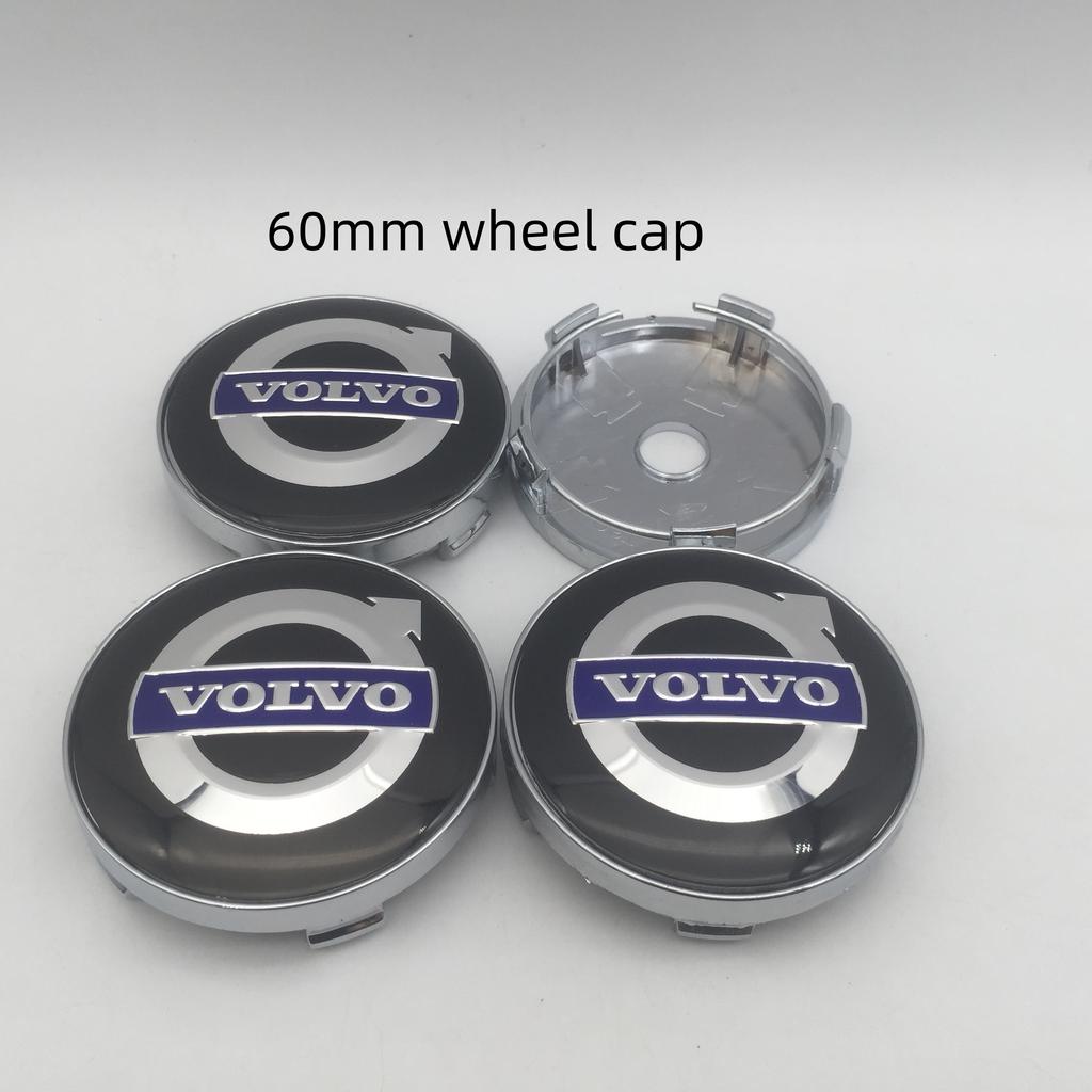 4 pezzi 56mm 60mm 68mm Per VOLVO Emblema Auto Tappo Centrale Mozzo Ruota Coprimozzo Adesivi Decalcomanie Accessori Styling