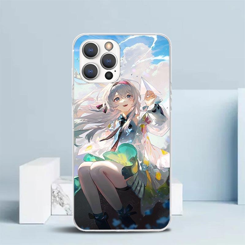 Honkai Star Rail Firefly Soft Cover for iPhone 16 17 Air 15 14 Pro Max 16E Phone Case 13 Mini 12 11 7 SE 8 Print Pattern Fit Cas