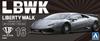 Modèle réduit en plastique Lamborghini Huracan AOSHIMA Liberty Walk Series LB Works 1/24 n° 16 Ver.2