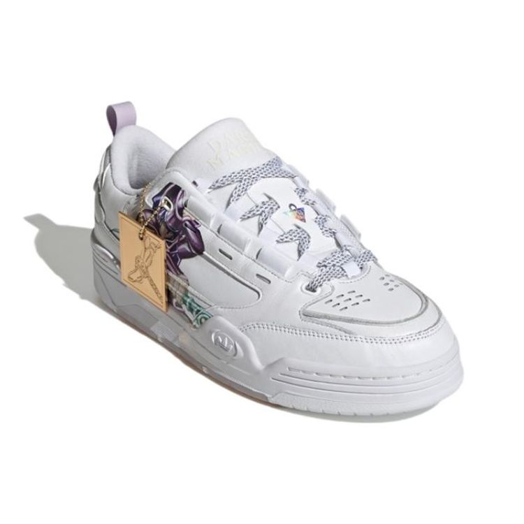 Adidas Yu-Gi-Oh! X ADI2000 Dark Magician Men Sneakers White Cloud-White Purple-Tint H06423
