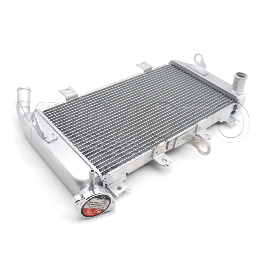 Motorcycle Motorbike Aluminium Engine Radiator Cooler Cooling Tank Fit For Kawasaki Ninja 400 EX400 Z400 2018-2024