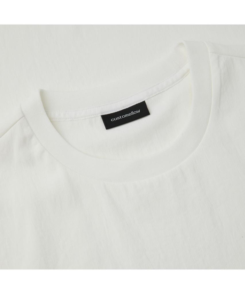 Keoseuuteommellou White Woven T-Shirt Cwtam26402Whx
