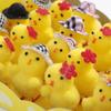 Easter Mini Fluffy Chicks Pack of 12/24 Chicken Surprise Toy for Filling Cake Ornaments Easter Party Decoration Kid Toy