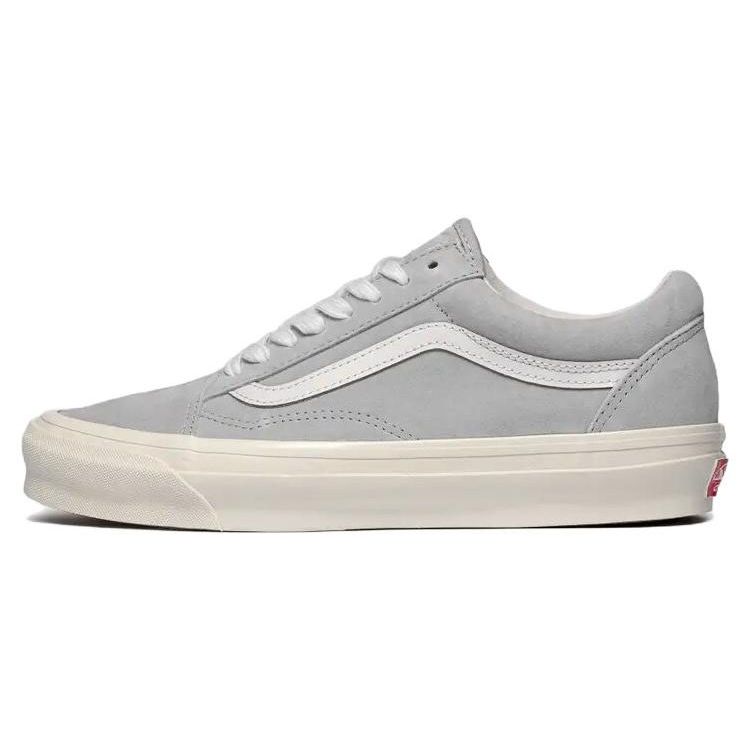 

Кроссовки унисекс Vans OG Old Skool LX Pig Suede — Grey Dawn VN0A4P3XUNY 36.5