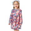 Classic Teddy Girls' Cotton Floral Princess Dress