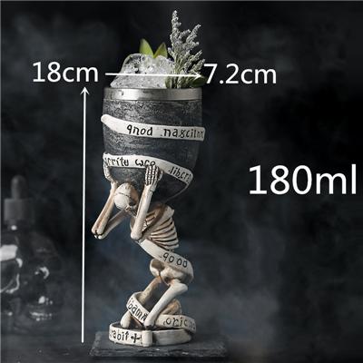 

600ml Viking Skull Mug Stainless Steel Coffee Mugs Travel Cup Horn Drinking Tea Mug Halloween Mug Decoration Ceramic Tiki Mug 180-600ml