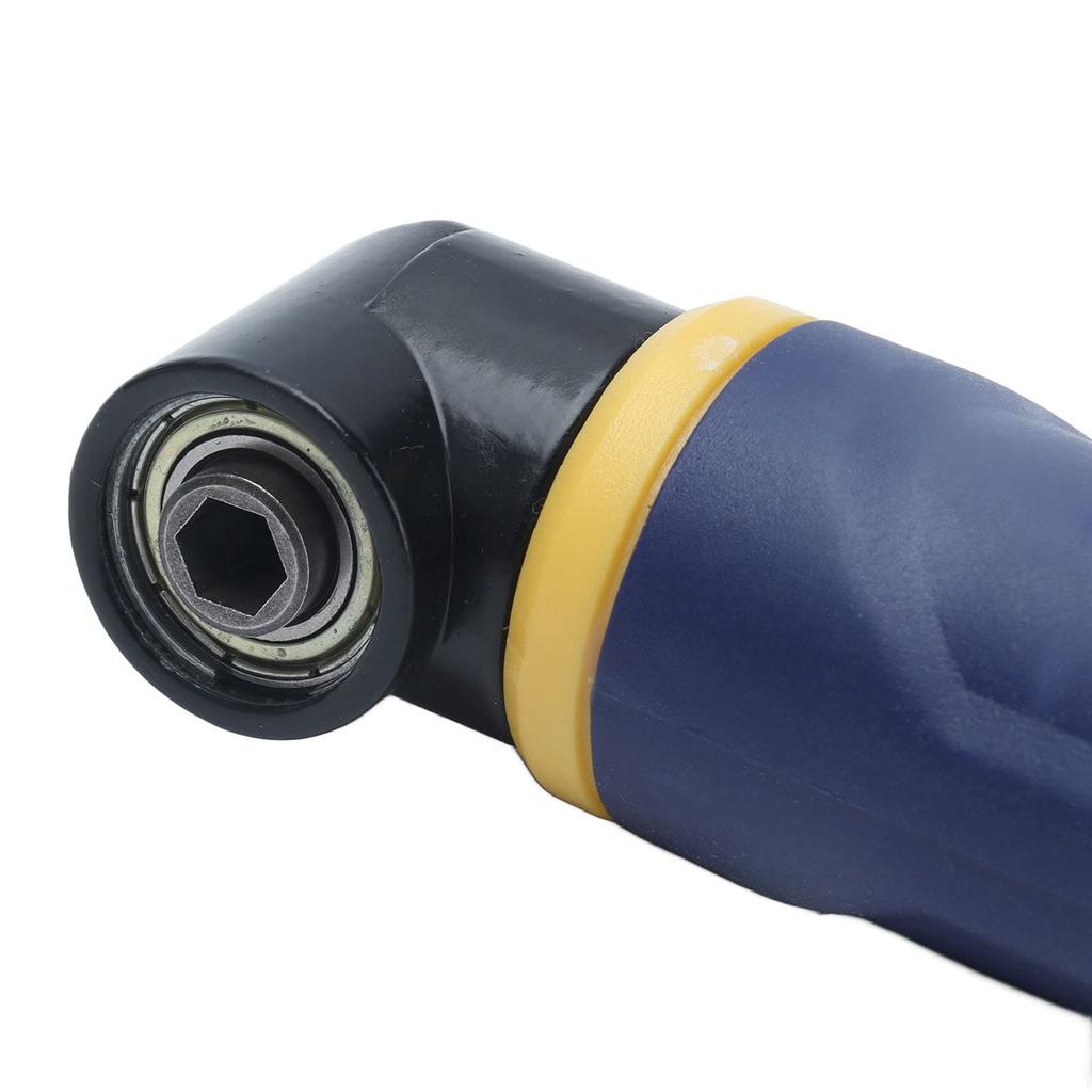 Corner Magnetic Bit Extension Chrome Vanadium Alloy Hex Compatible with Impact Drivers Xuuyuu.. L-shaped Adapter, 90-degree Drill, Right-angle Driver,