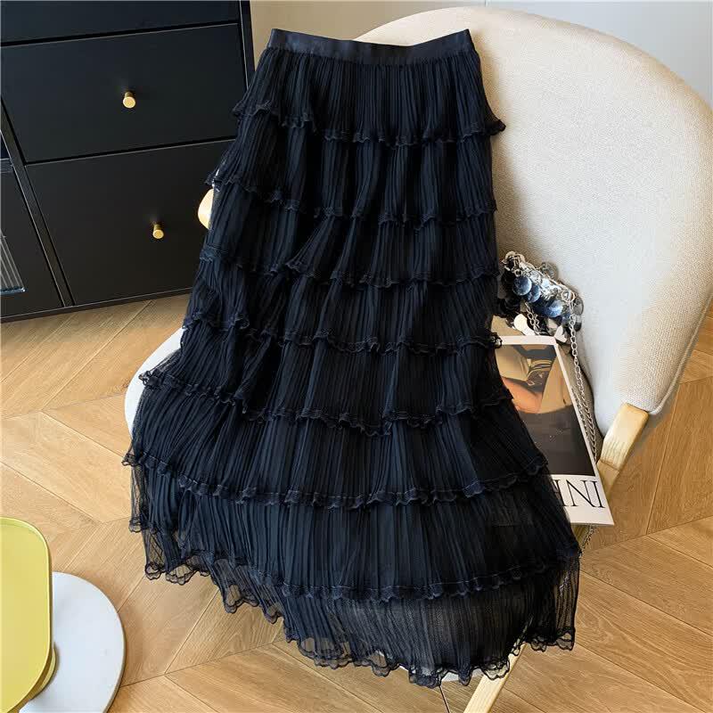 La Chapelle 2026 Korean Style Slimming A-line Skirt S