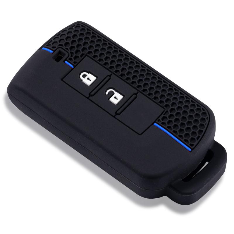 Silicone Car Key Case Cover Shell For Mitsubishi Xpander Outlander Asx Pajero Eclipse Cross Montero