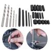 High Hardness Steel Easy Out Broken Bolt Extractor Kit Screw Extractor Set with Storage Case Damaged Screw Extractor Set