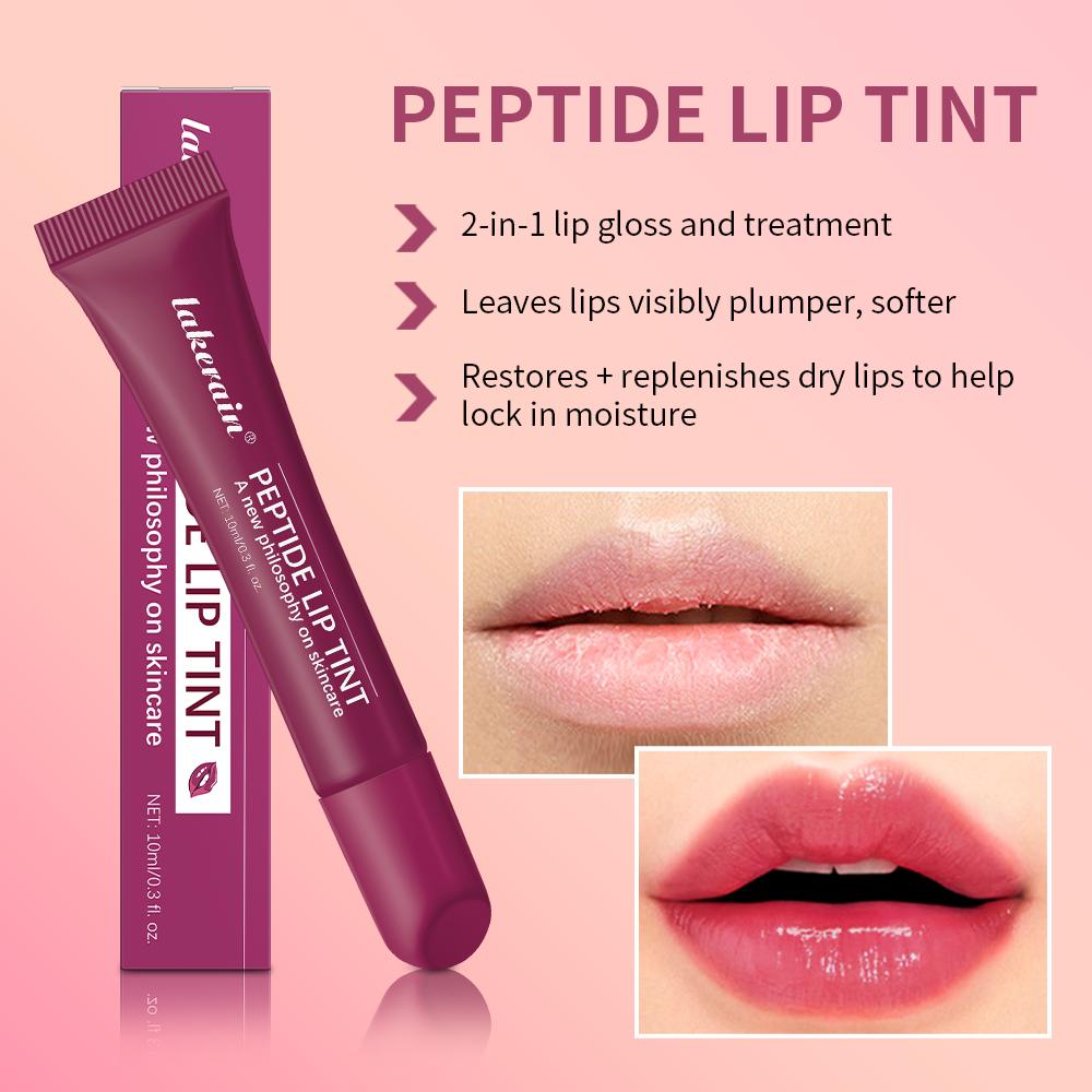 Lip Gloss Extended Wear Moisture-rich Lipstick Transparent Color Lip Glaze Cosmetics Suitable for Phone Case 4 Colors for Phone C