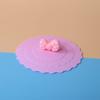 Silicone Universal Wave-shaped Cup Lid Soft Cover Dust-proof Food-grade Mug Daily Student Supplies
