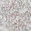 8mm Rhinestones Spacer Beads Rondelle Loose Beads Crystal Bead Spacer for Bracelets and Necklaces In Jewelry Crafts