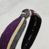 MAIA Shining Stripe Headband - Purple