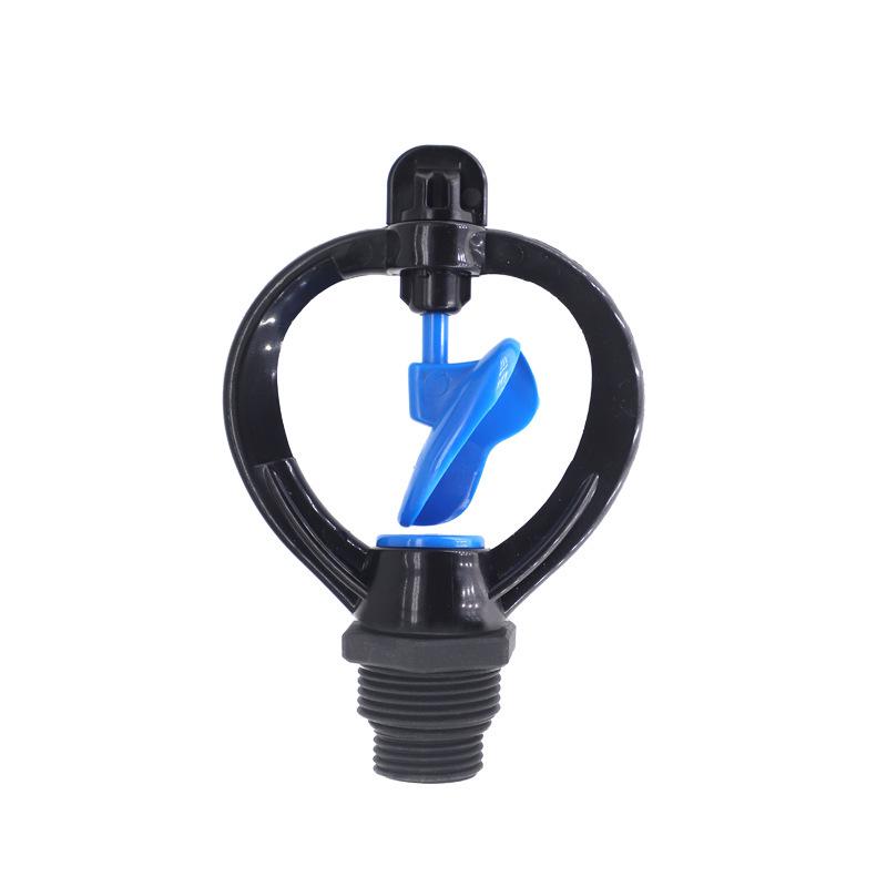 4/6 Point Internal Thread Plastic Rotating Butterfly Sprinkler Head - 360° Lawn & Garden Cooling Nozzle