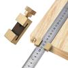 30 Cm Stainless Steel Marking Ruler + Positionable Brass Stop – 0.5 Mm Precision Marking Tool