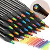 5/10Pcs 7 Colors Concentric Gradient Colorful Pencil Crayons Colored Pencil Set Creative Kawaii Stationery Art Painting Drawing Pen