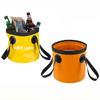 Outdoor Camping Fishing Waterproof Bucket Pvc Portable, Portable Folding Bucket Bag Fishing Bucket