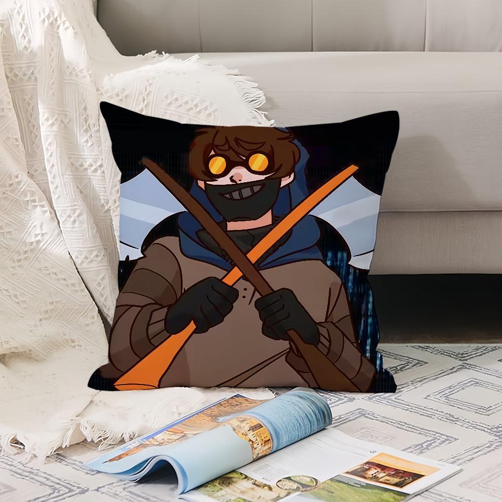 Game T-Ticci T-Toby cushion cover Office Cushions Suitable For Sofa Car Bedroom Decorative Cushion Cover
