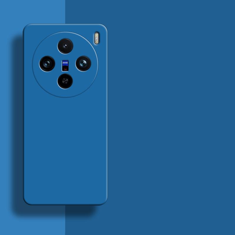 For Vivo X100s Pro Case For Vivo X80 X90 X100 X100s Pro Cover New Liquid Silicone Protective Bumper For Vivo X100s Pro