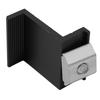 End Clamp Premium PV Solar Module Mounting Support End Clamp Black 40mm/45mm High Quality Aluminum Alloy Construction